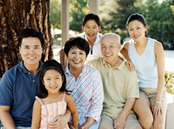 asian family