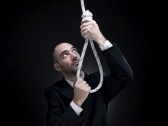 businessman with a noose