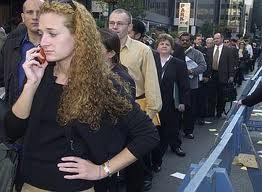 unemployment line