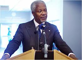 Former Secretary General Kofi Annan
